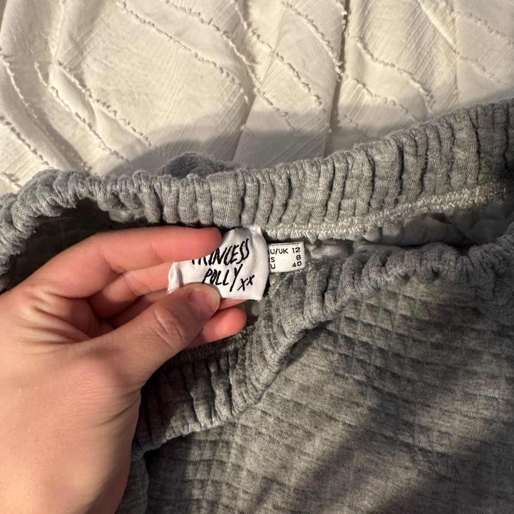 Princess Polly Gray Quilted Set - Picture 3 of 5